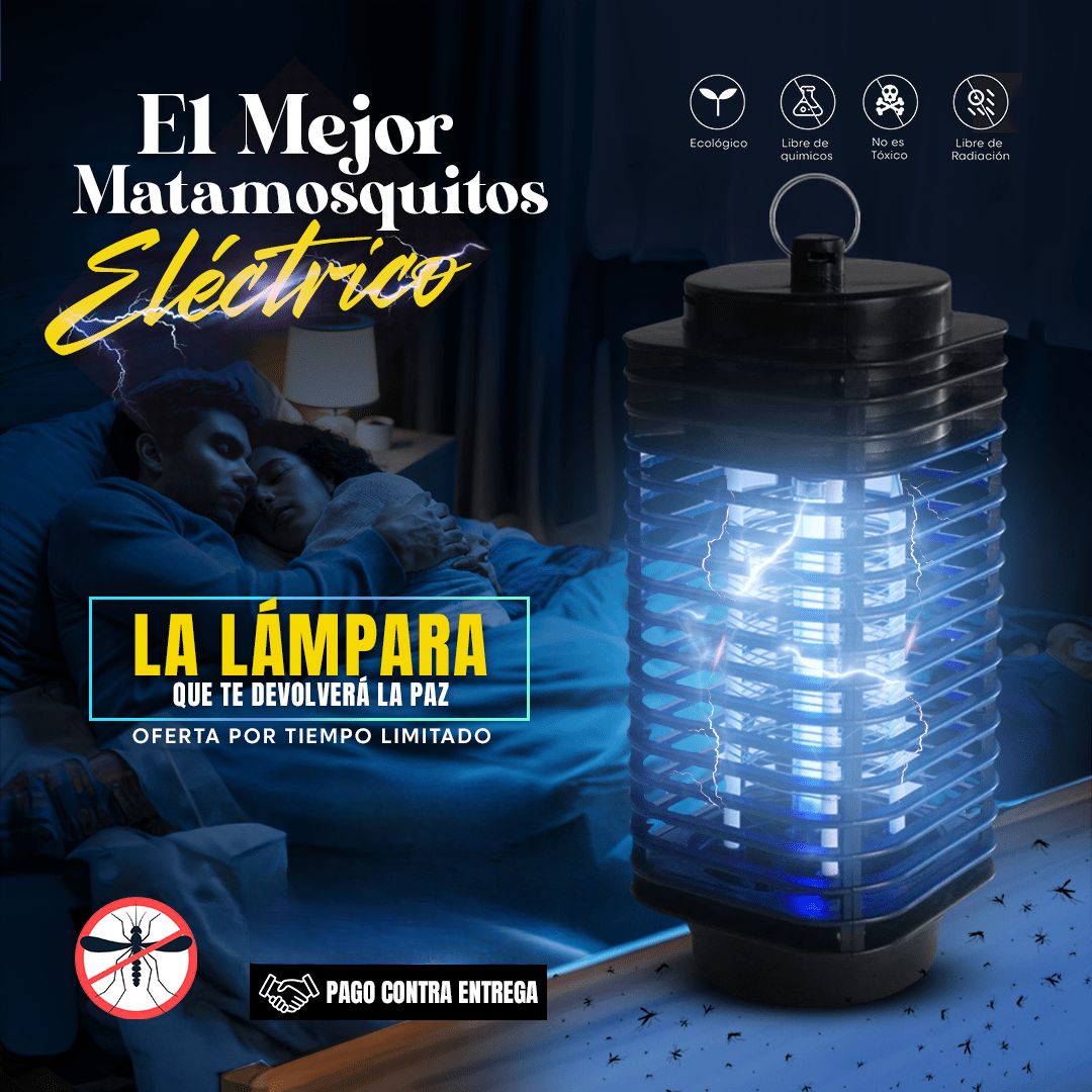 Exterminador Electrico Mata Mosquitos