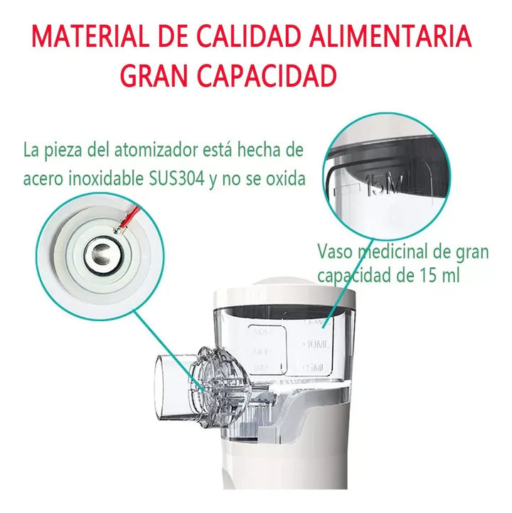 Nebulizador Portátil Recargable