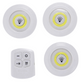 KIT 3 LUCES LED INALÁMBRICAS CON CONTROL REMOTO