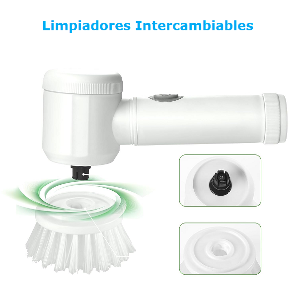 Cepillo Eléctrico Limpiador 5 en 1 - Magic Brush