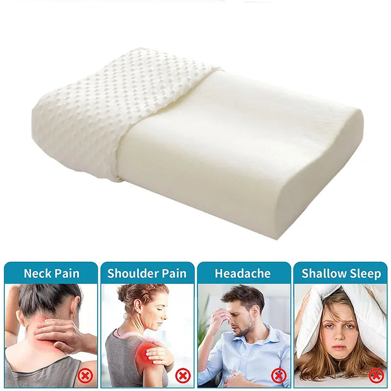 Almohada Ortopédica Cervical Memory Pillow - Memory Foam