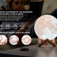 LÁMPARA LED 3D EN FORMA DE LUNA 🌕 | INALÁMBRICA Y MULTICOLOR
